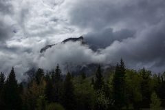 Mont Granier is behind those clouds, somewhere...