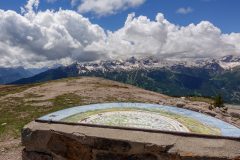 Table d'orientation a Col du Granon