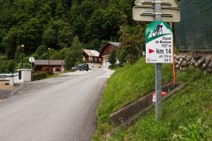 Start of climb to Signal de Bisanne