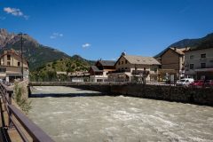 River Durance at L'Argentière-la-Bessée